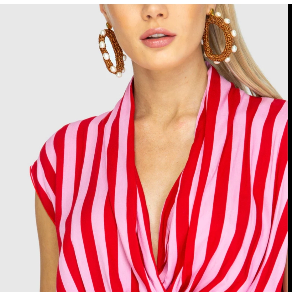 ISO State of Georgia The Point Dress in Whippy Pink - Picture 7 of 13